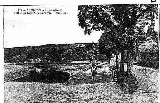 Ville de LANNION Carte postale ancienne